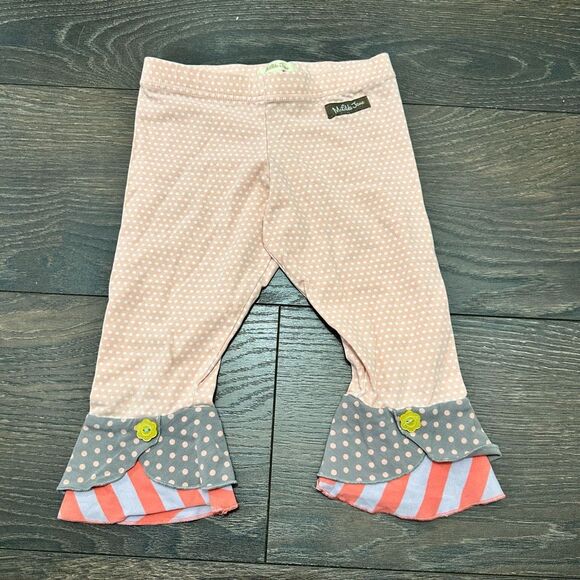 Matilda Jane Kids Girls 4 Flare Patterned Bell Bottom Pants - Picture 1 of 4